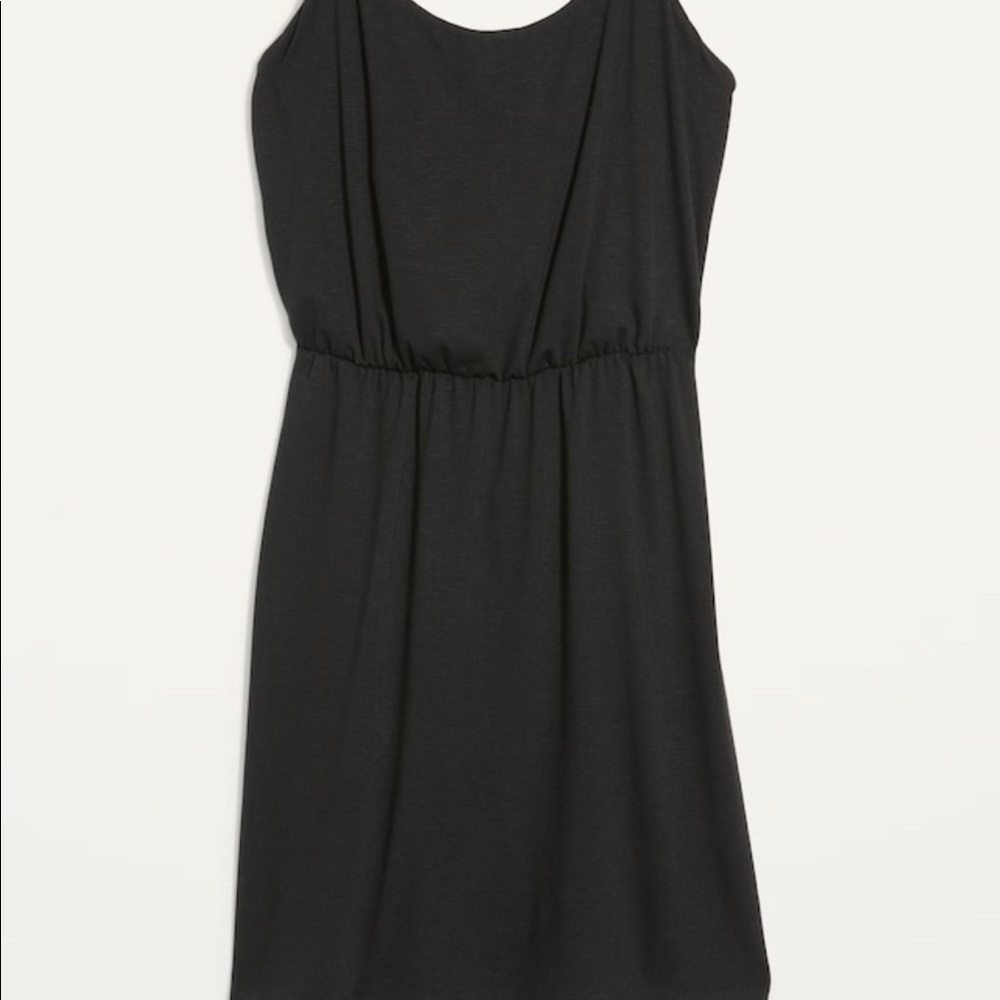 Waist defined slub knit cami Dress for women